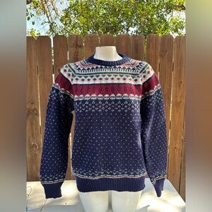 Vintage Stix Baer & Fuller Wool/acrylic sweater size Medium.